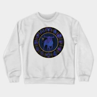 Taurus: The bull Crewneck Sweatshirt